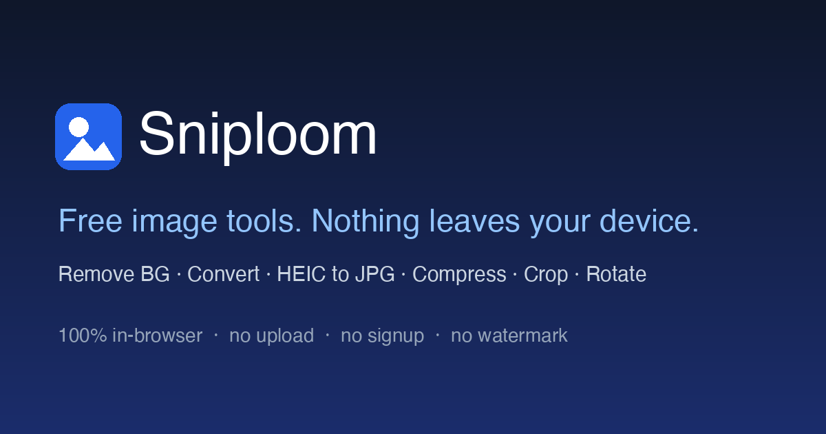 Sniploom